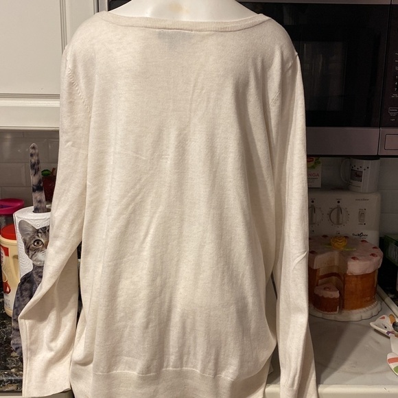 C womens Lane Bryant long sleeve stretch plus size cardigan sweater size 26/28 - Picture 2 of 3